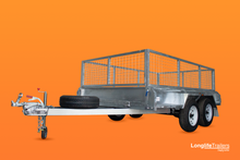 Load image into Gallery viewer, 10x6 Tandem Axle Cage Trailer