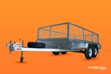 Load image into Gallery viewer, 12x6 Tandem Axle Cage Trailer