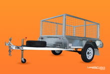Load image into Gallery viewer, 6X4 Single Axle Cage Trailer