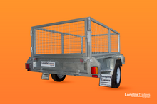 Load image into Gallery viewer, 7X4 Single Axle Cage Trailer