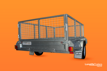 Load image into Gallery viewer, 8x5 Single Axle Cage Trailer