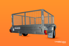 Load image into Gallery viewer, 8X5 Tandem Axle Cage Trailer
