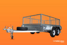 Load image into Gallery viewer, 10x6 Tandem Axle Cage Trailer
