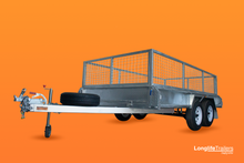 Load image into Gallery viewer, 12x6 Tandem Axle Cage Trailer
