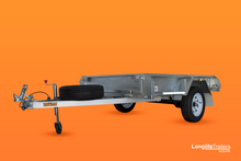 Load image into Gallery viewer, 7x4 Single Axle Box Trailer
