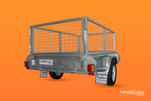 Load image into Gallery viewer, 7X4 Single Axle Cage Trailer
