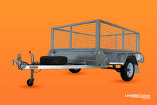 Load image into Gallery viewer, 7X5 Single Axle Cage Trailer
